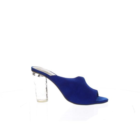 Fergie Womens Naomi Blue Cosmo Heels Size 7.5 Medium (B, M)!